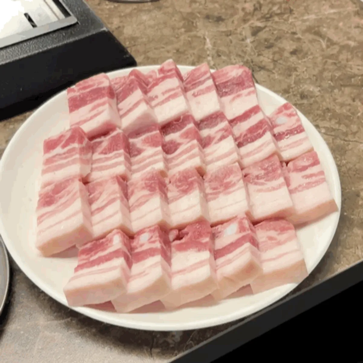 포크80 오겹살 2인분 600g 원육