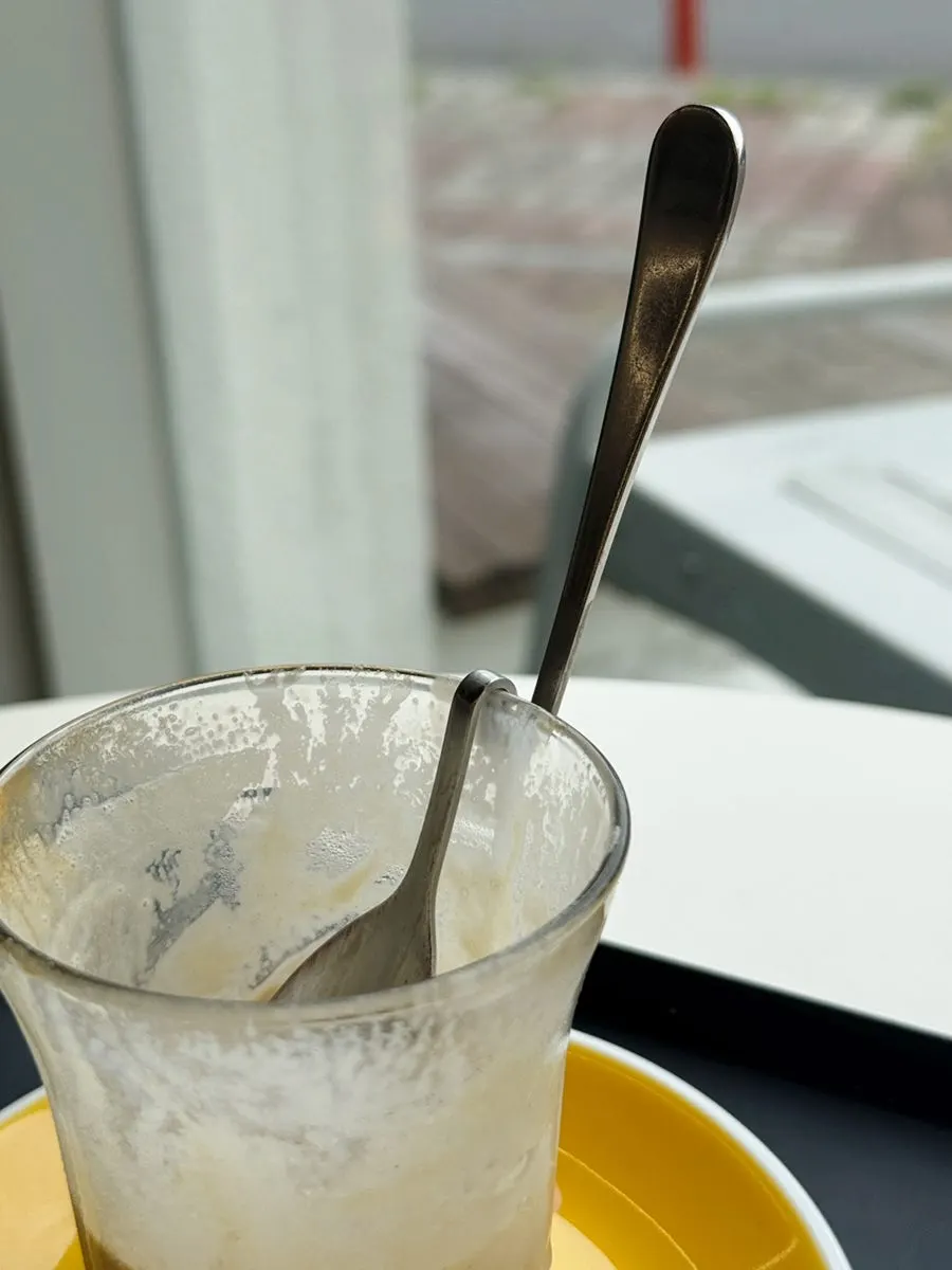 Summer Latte and its spoon