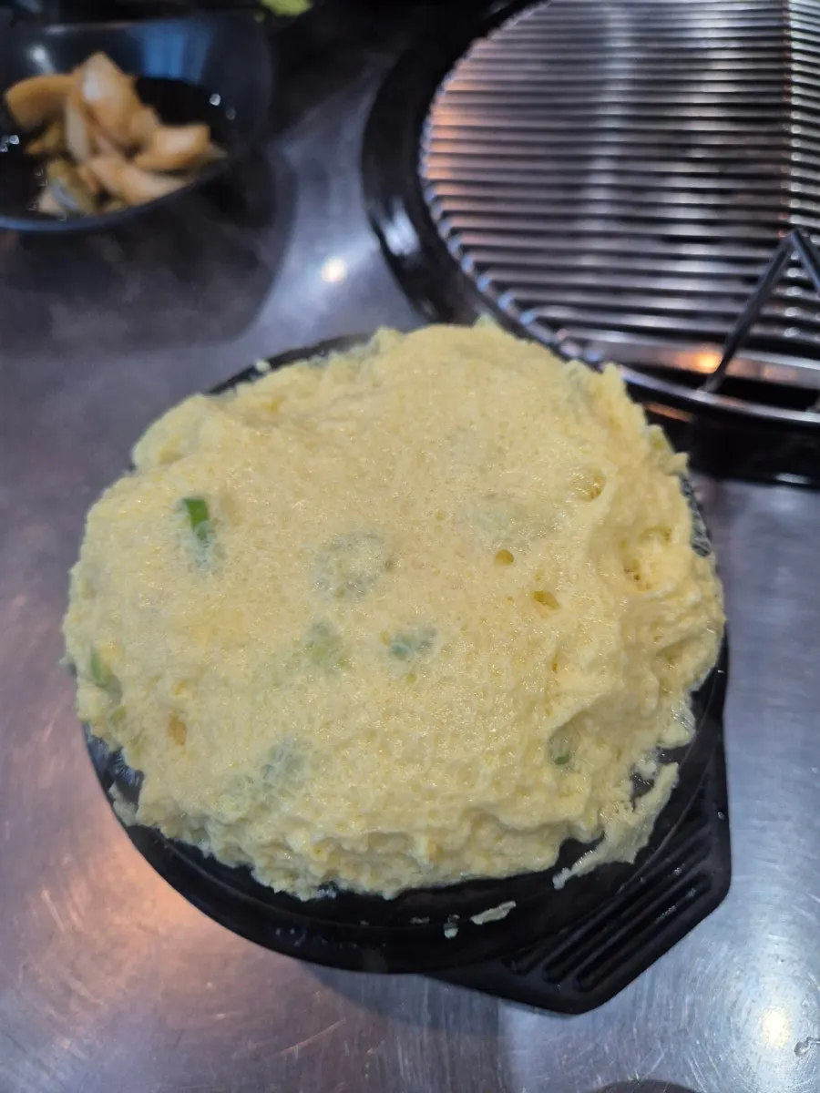 부드럽게 나온 계란찜