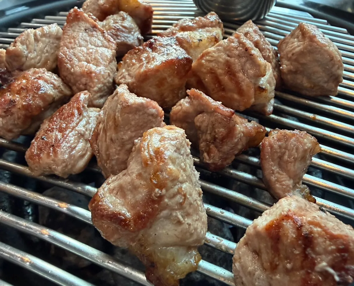 Grilled black pork at Heukdonsibaekdonmyeon Shinhwa World Branch, main photo