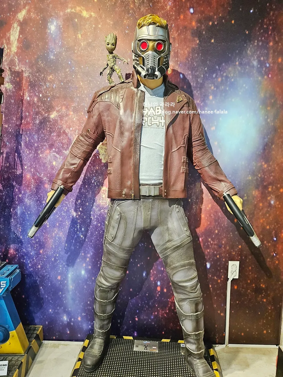 Marvel Universe character figure display