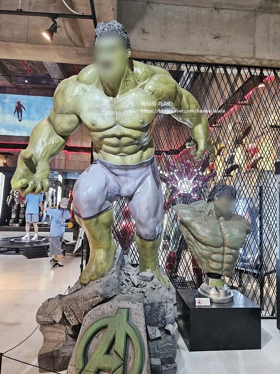 Life-size figure with vivid expression and pose