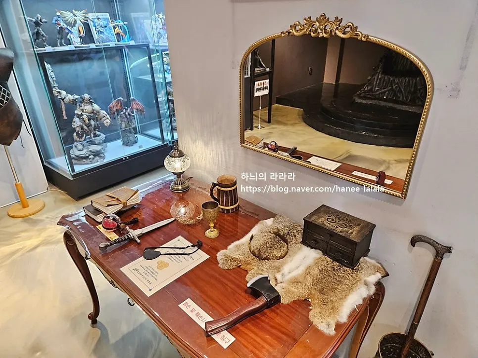View of the Star Wars zone exhibits