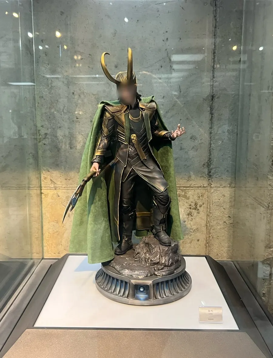 Large-scale figures on display at Figure Museum Jeju
