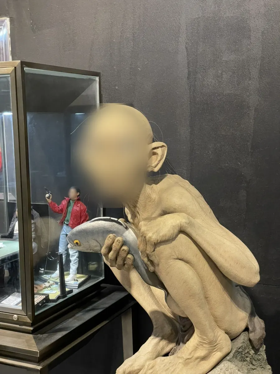 영화 속 캐릭터 대형 피규어 전시