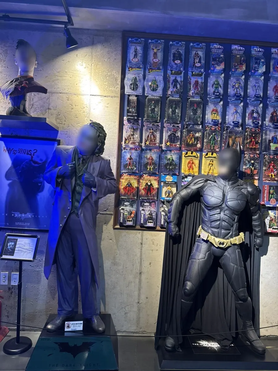 Near-life-size large character figure