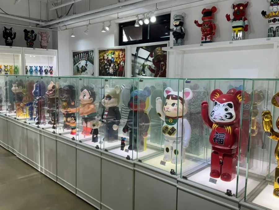 One Piece character exhibit section