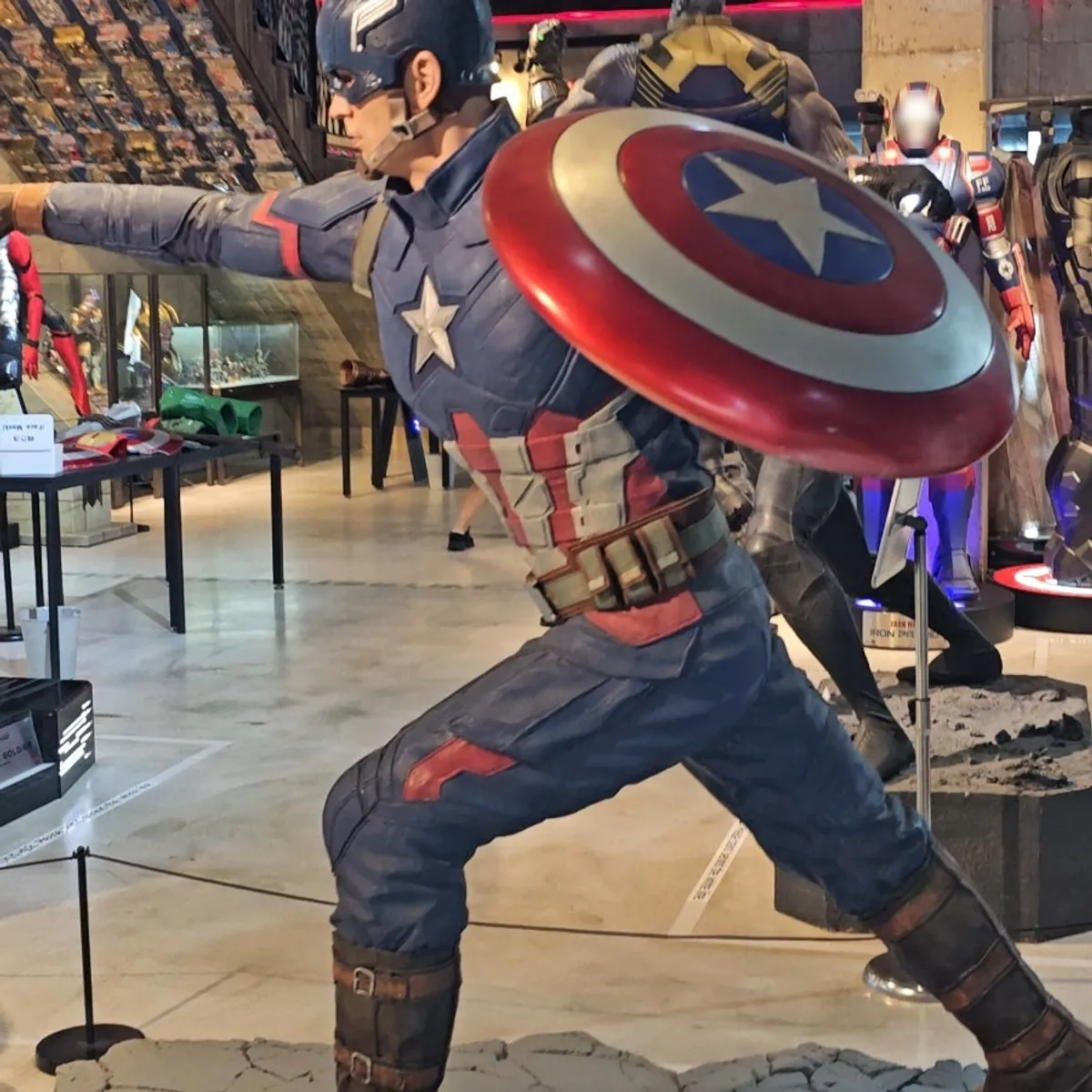 A signature figure exhibit at Figure Museum Jeju