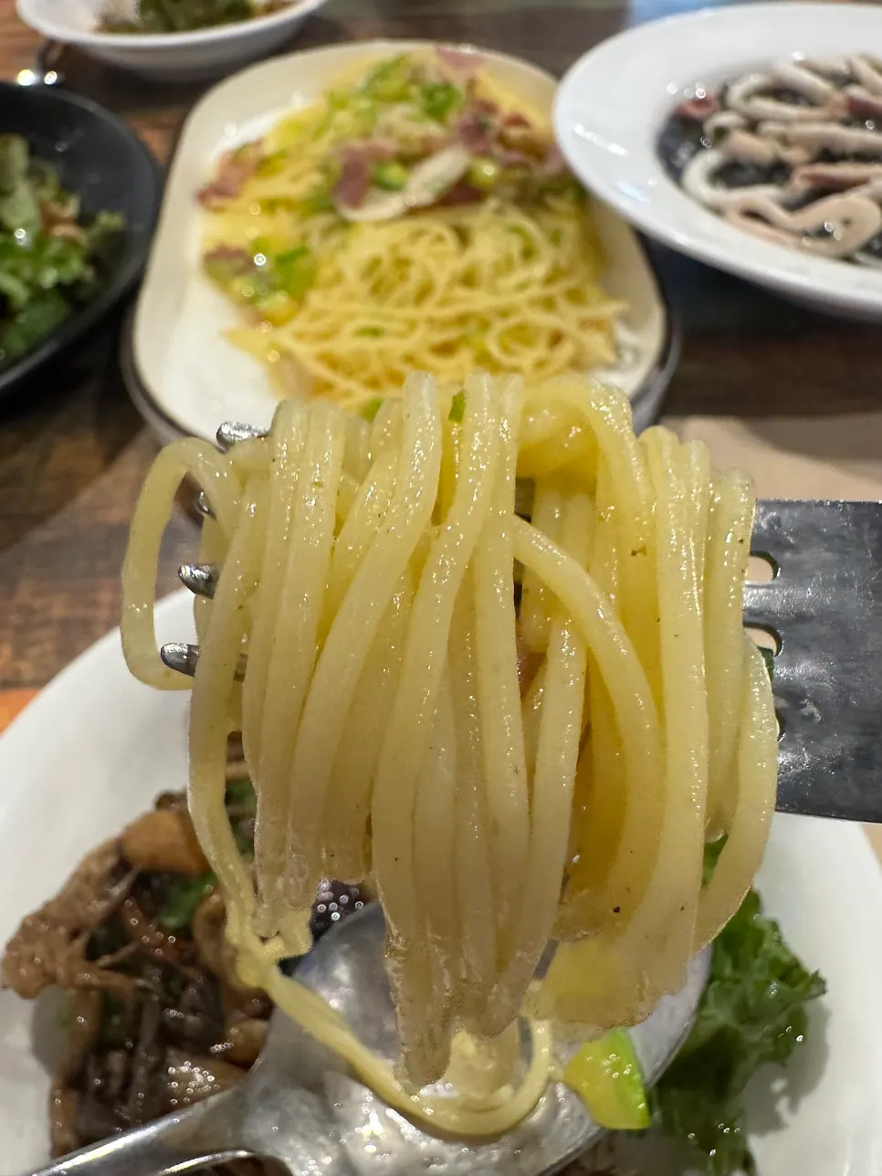 알단테로 익힌 컬쳐드 알리오올리오