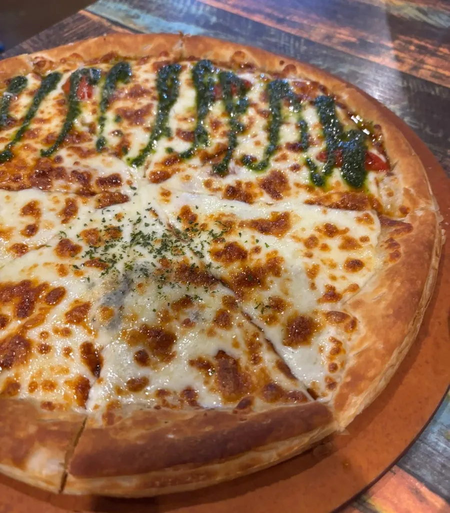 Pasta divided onto separate plates