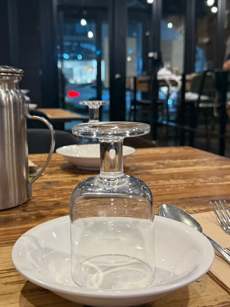 Well-spaced tables at Cultured