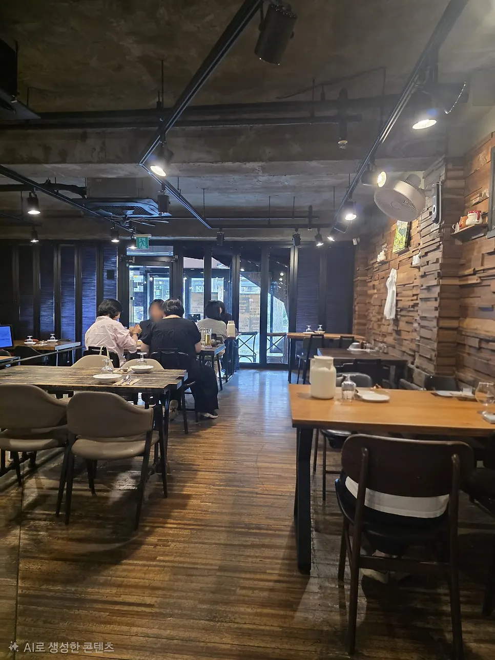 Interior of Cultured with customers seated and eating