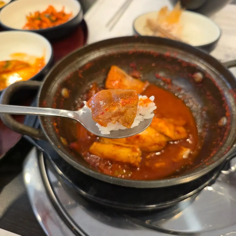 양념을 머금은 갈치조림 무조림