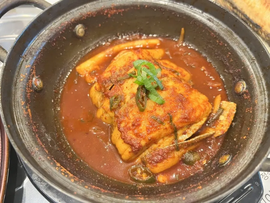 촉촉하게 구워진 임연수구이