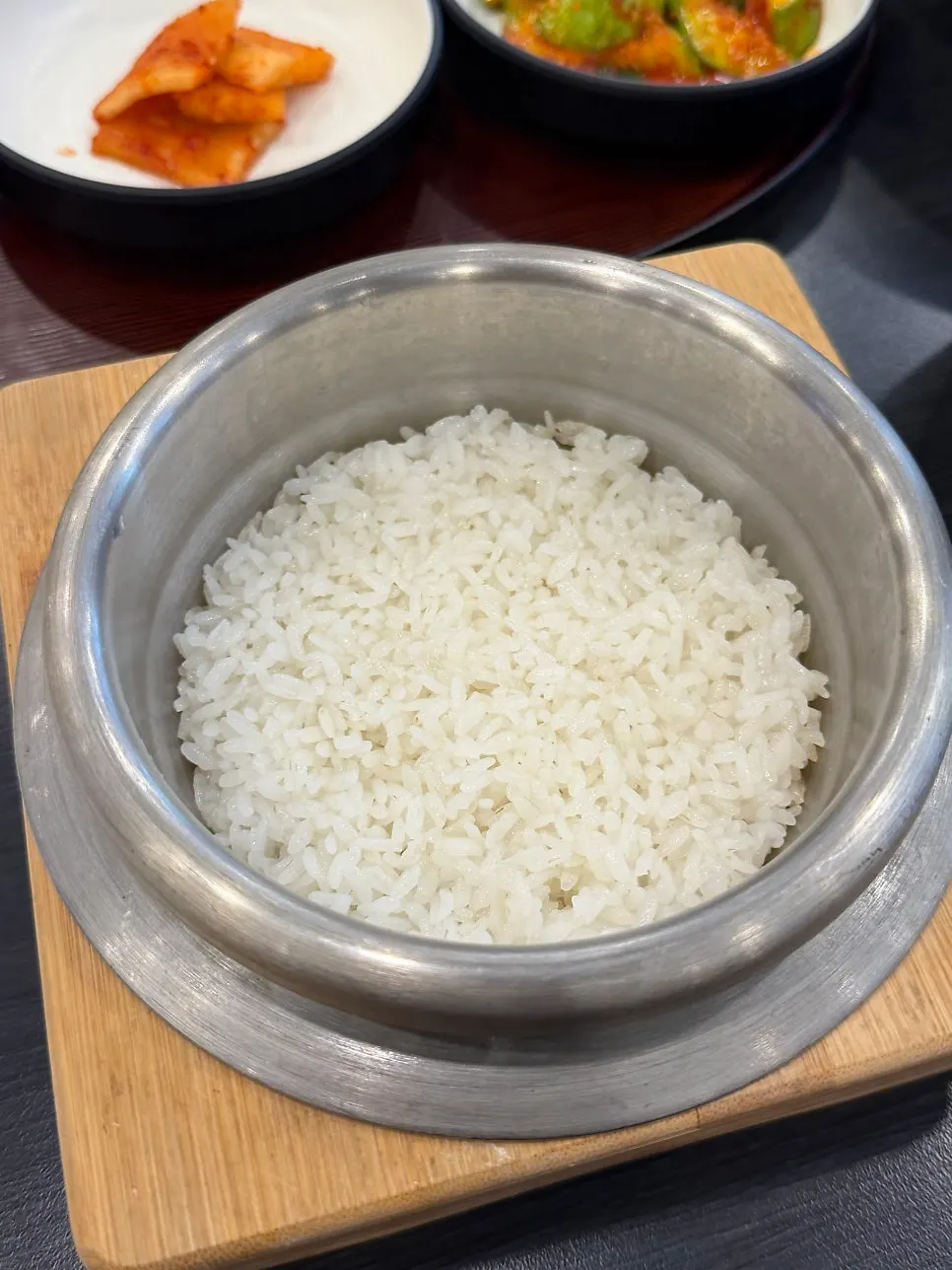 A bowl of Jeju Badang pot rice