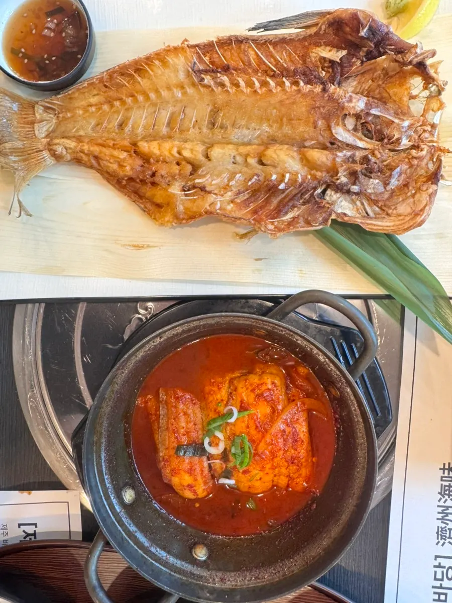 A large whole grilled tilefish