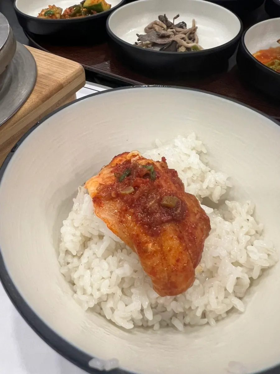 제주바당 생선 한상 마무리 사진