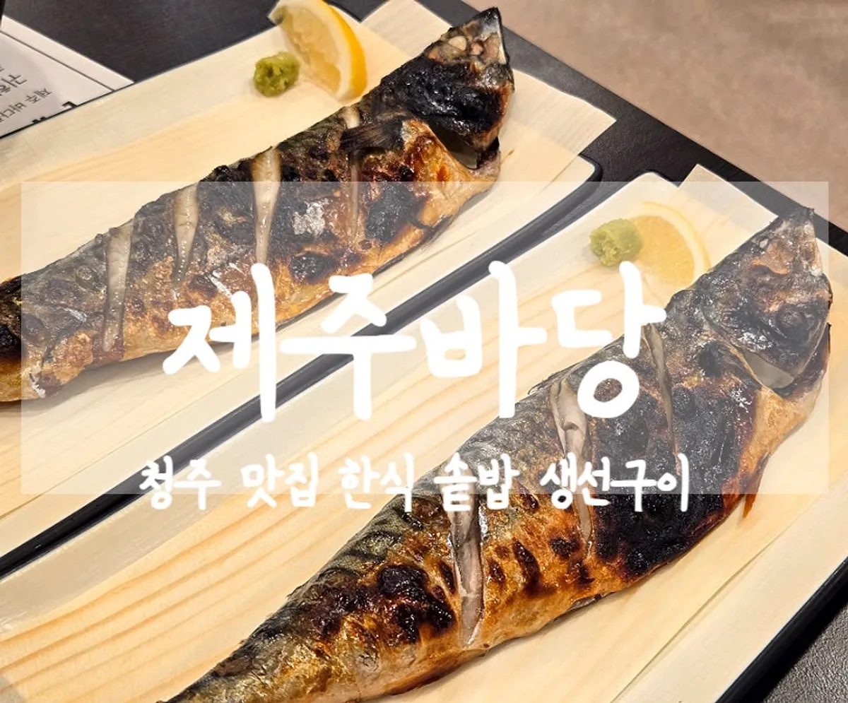 청주 가경동 제주바당 대표 사진