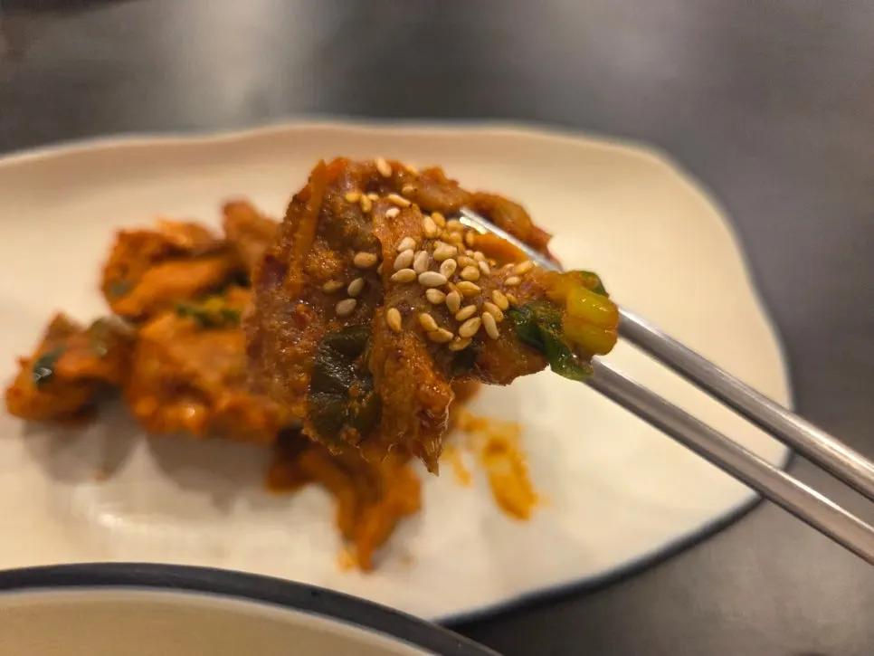 제주바당 정갈한 기본 밑반찬 상차림