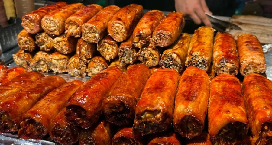 제주 동문시장 인기 먹거리 풍경