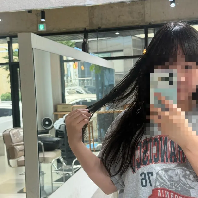 빗질할 때 걸리던 푸석한 머릿결