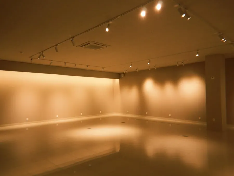 Gallery-styled space at Dobana