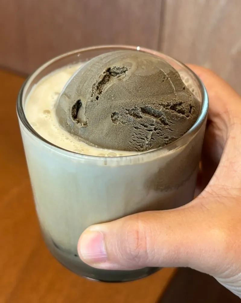 말차오름 아이스크림 음료
