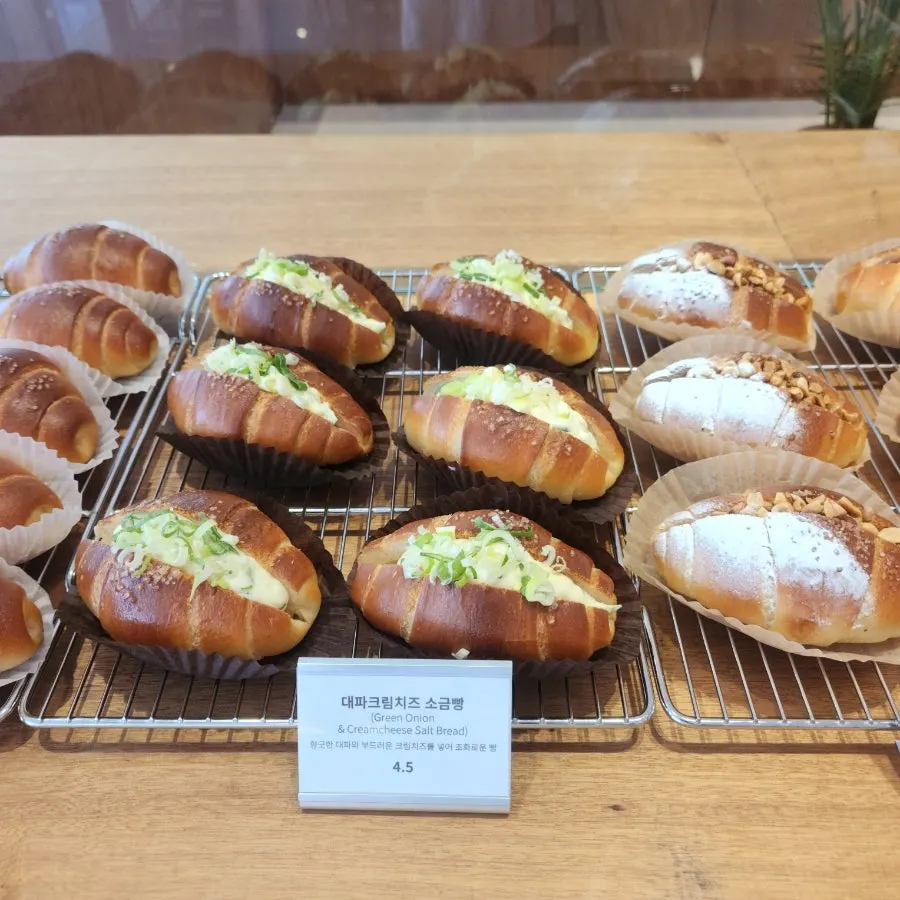 Dessert showcase display at Dobana