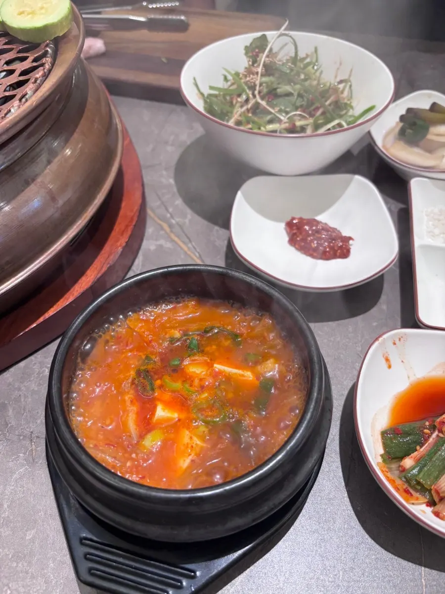 기본으로 제공되는 김치찌개