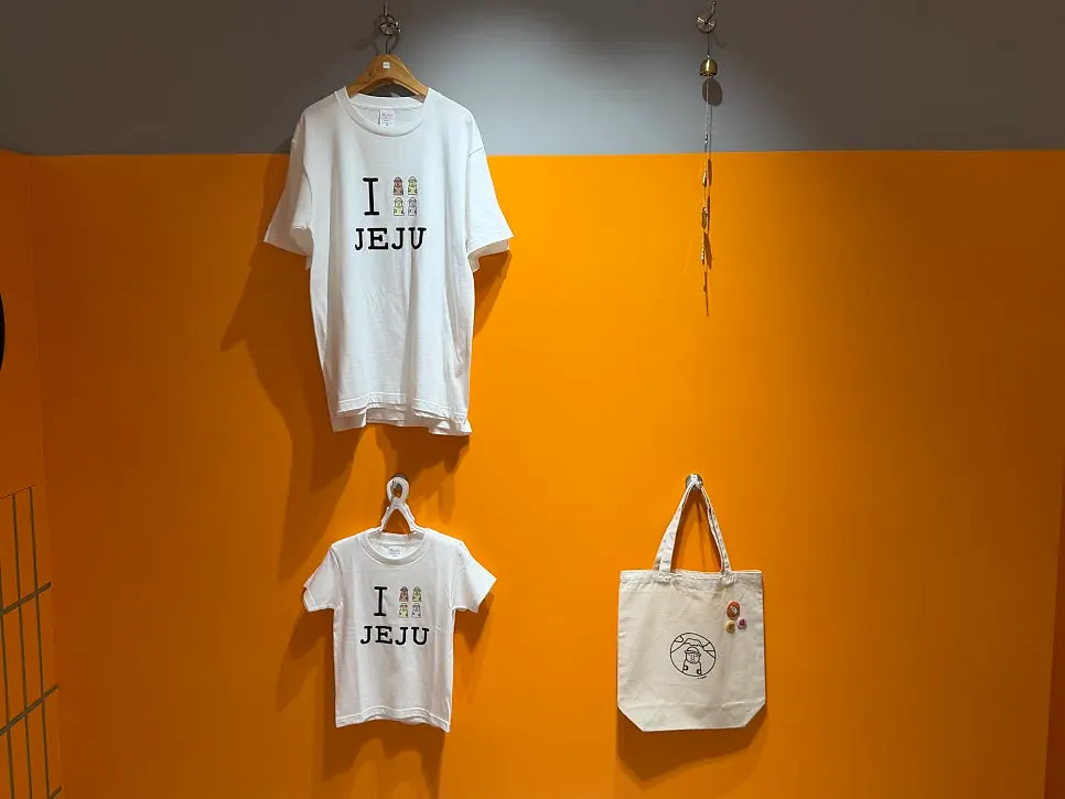 Cute items with distinctive Jeju symbols