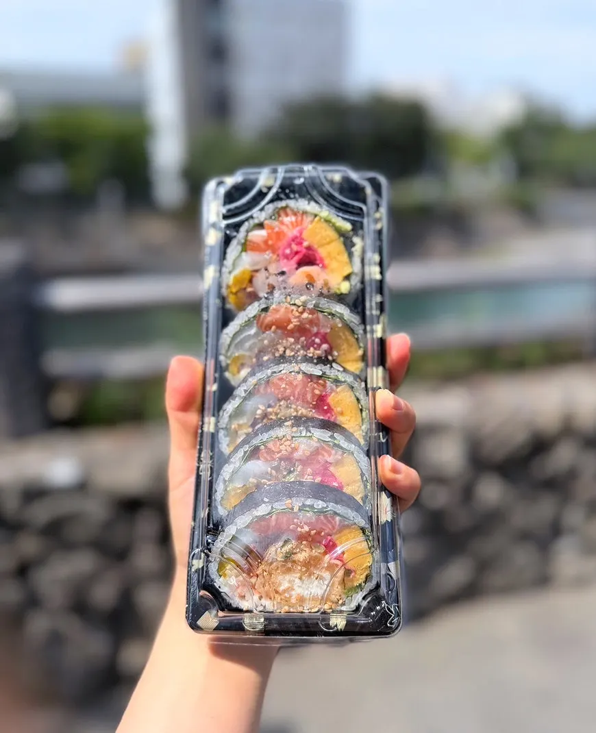 济州东门市场后卷寿司