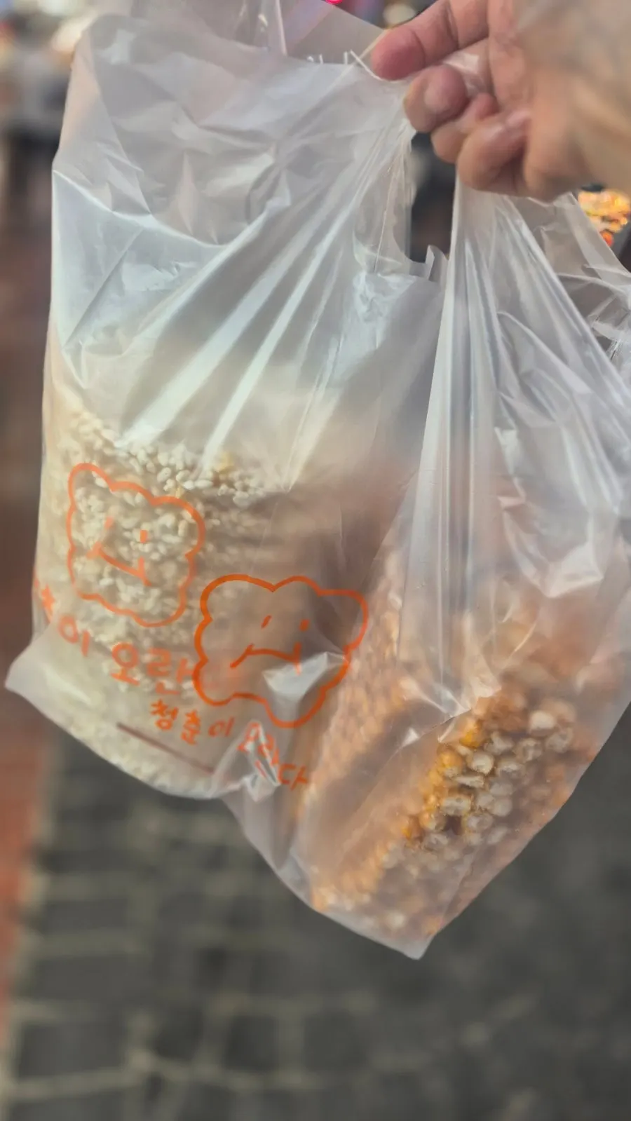 Bolsa de gwajeul en formato de gran tamaño