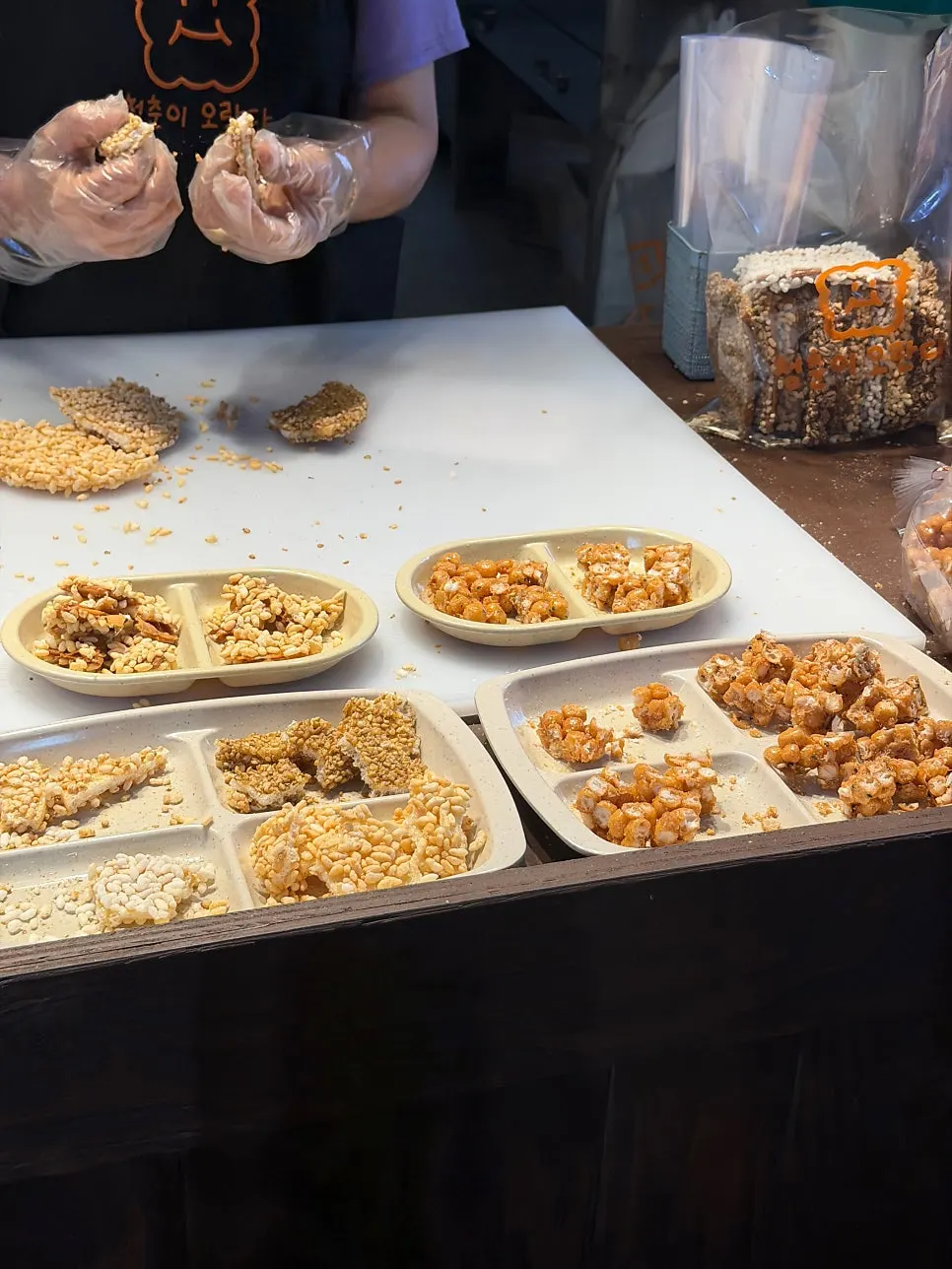 Freshly made, warm yugwa