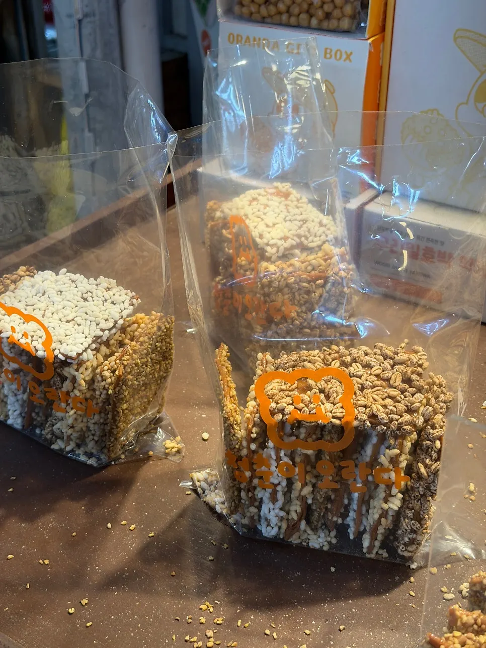 Close-up of the favorite gwajul flavor