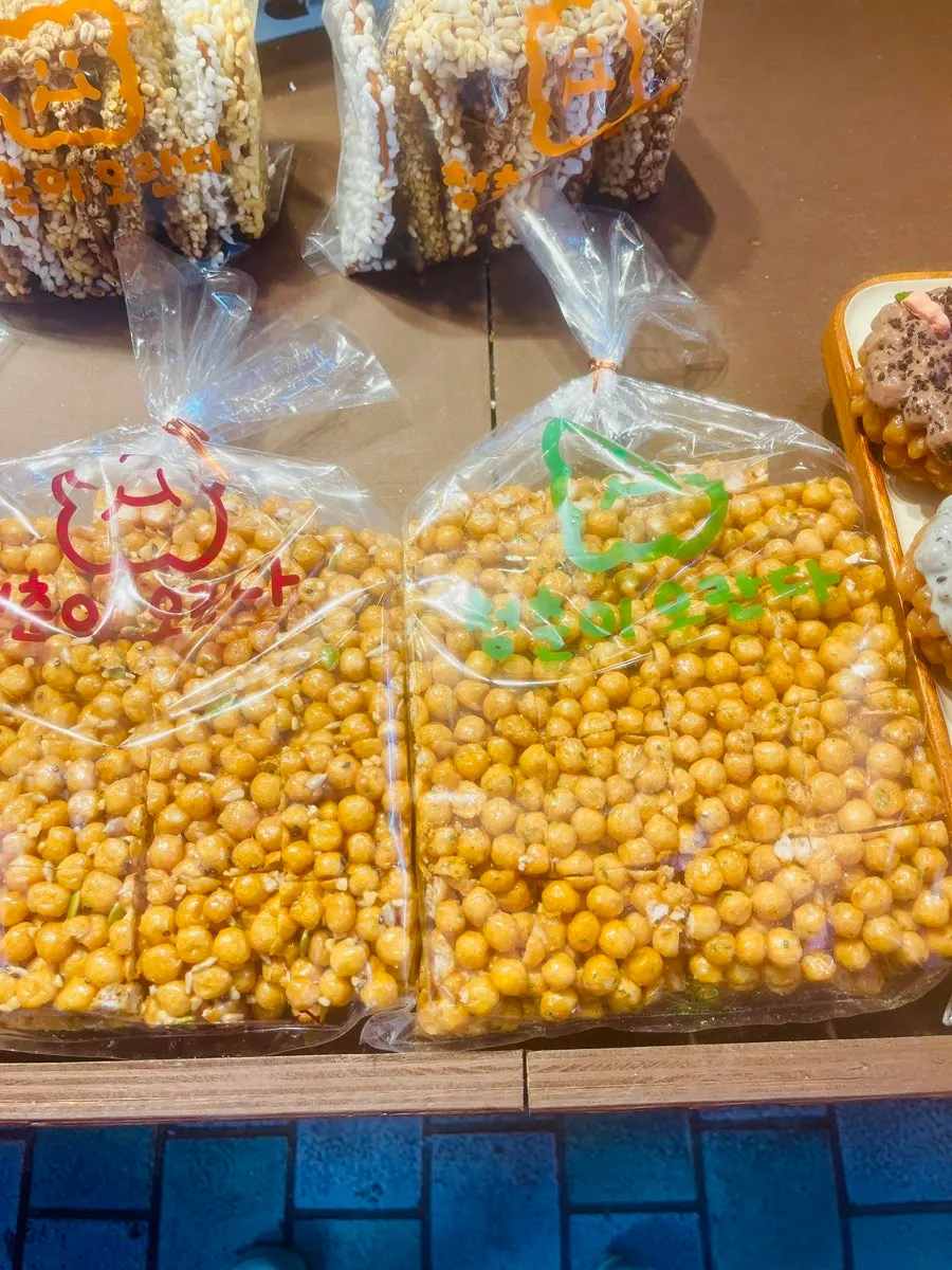 Large bulk oranda packages set out in the shop