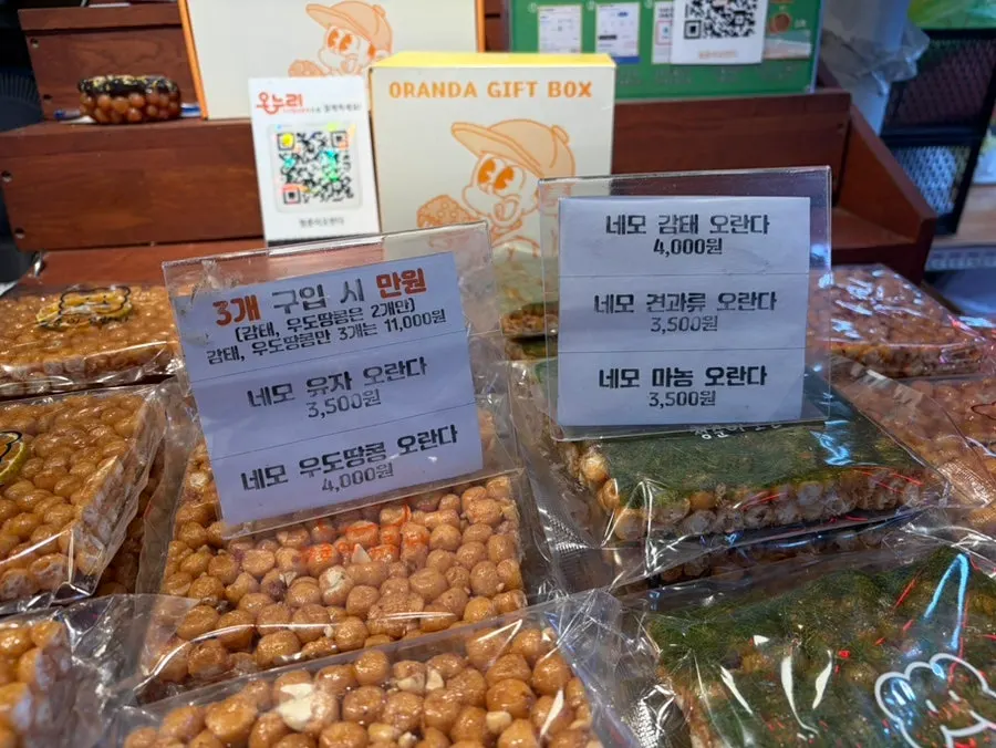 Full view of the Cheongchuni Oranda shop at Dongmun Market