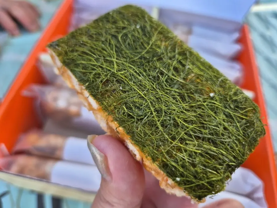 味ごとに分かれたオランダの陳列
