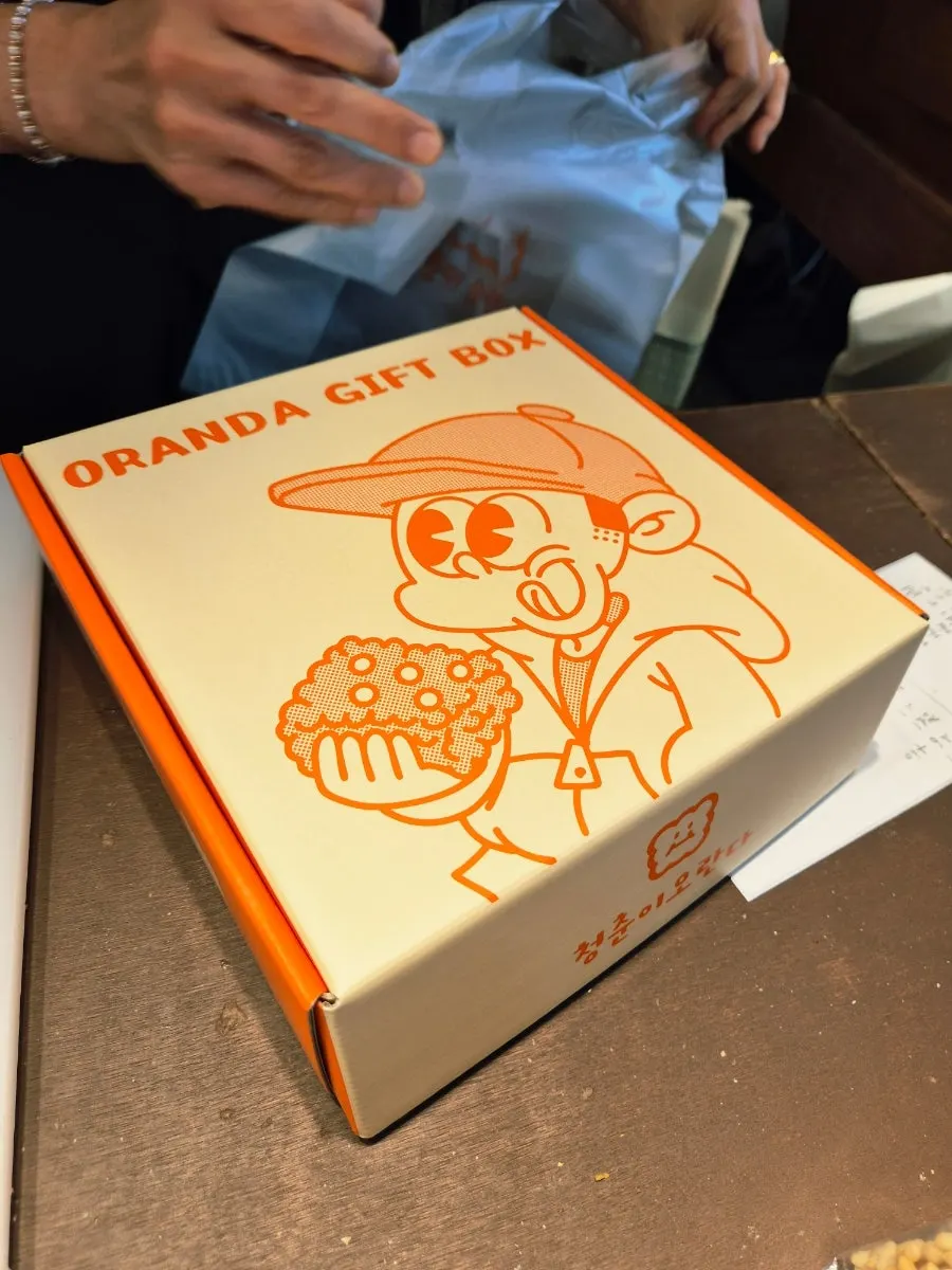 Boxed oranda gift set packaging