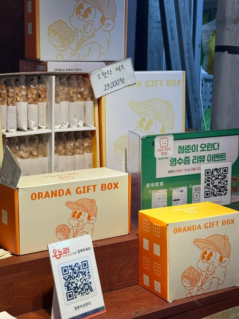 Oranda gift set box contents