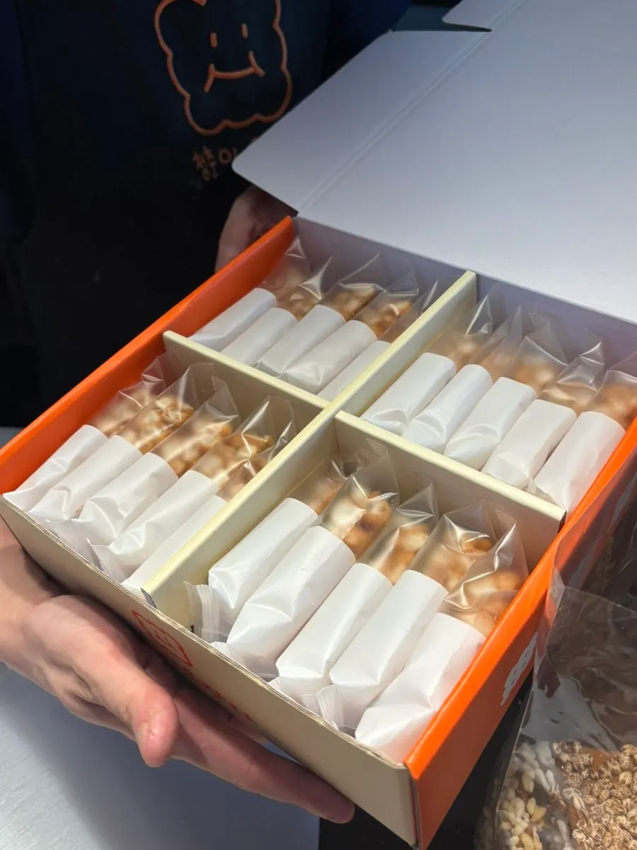 Individually wrapped citrus oranda