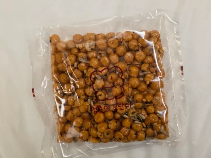 Purchased oranda and gwajul packaged up