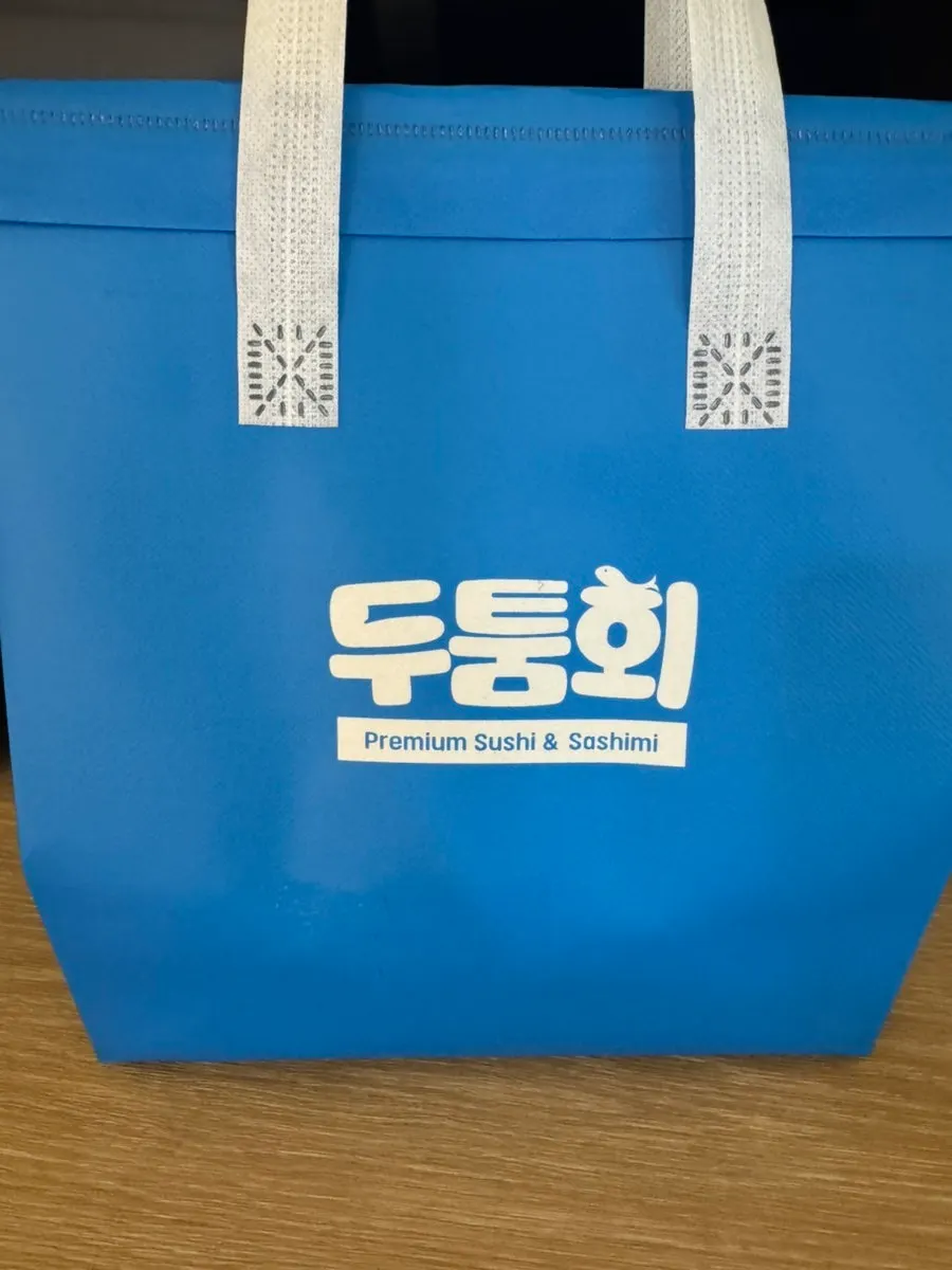 두툼회 회 메뉴판, 모둠회와 딱새우