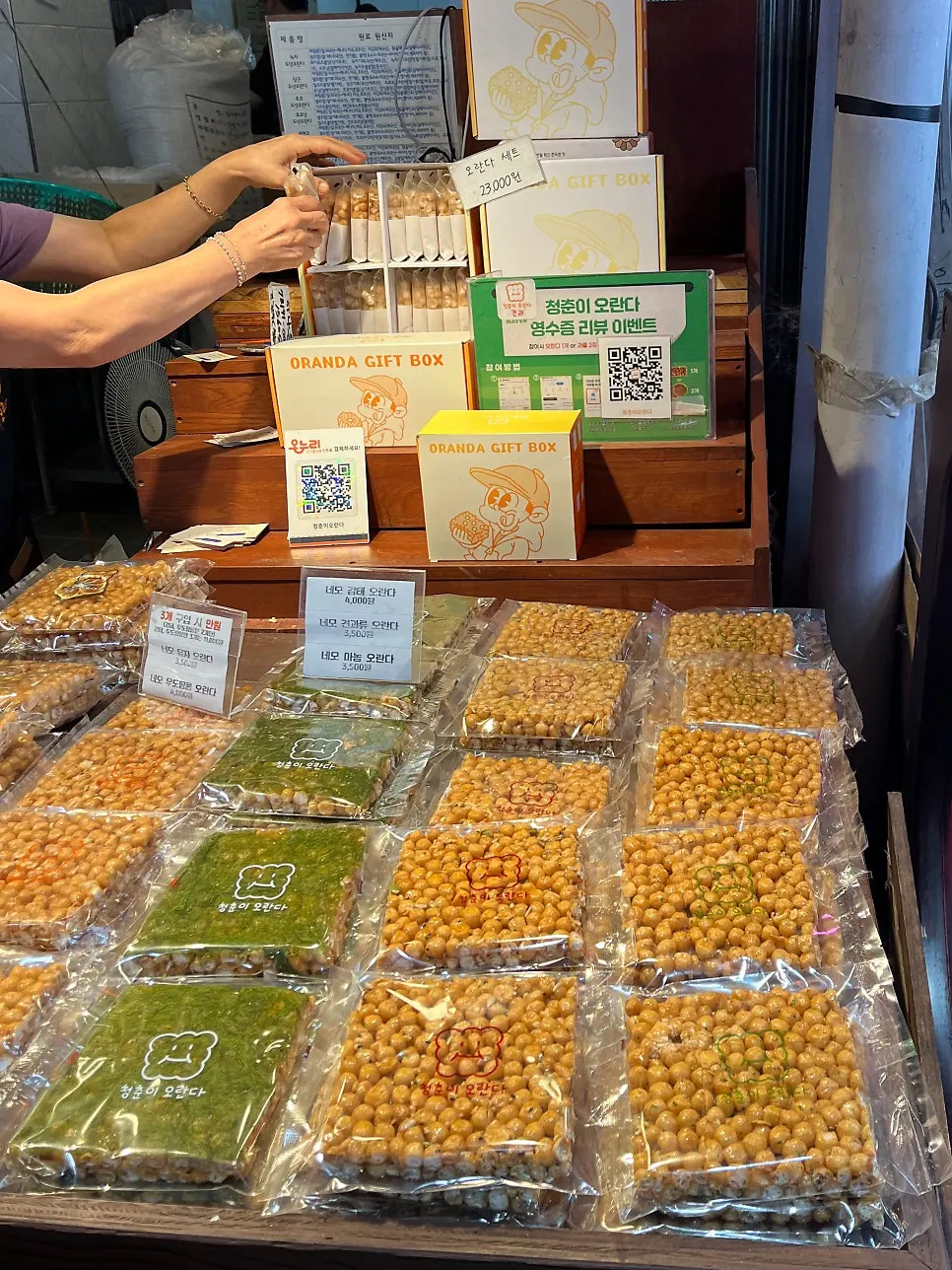 Jeju Dongmun Market oranda souvenirs