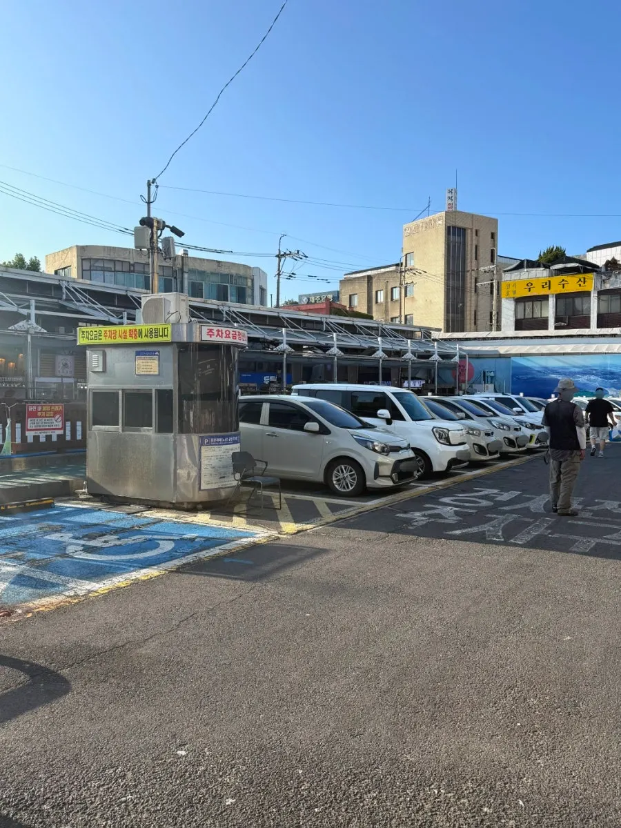 Dongmun Night Market parking lot