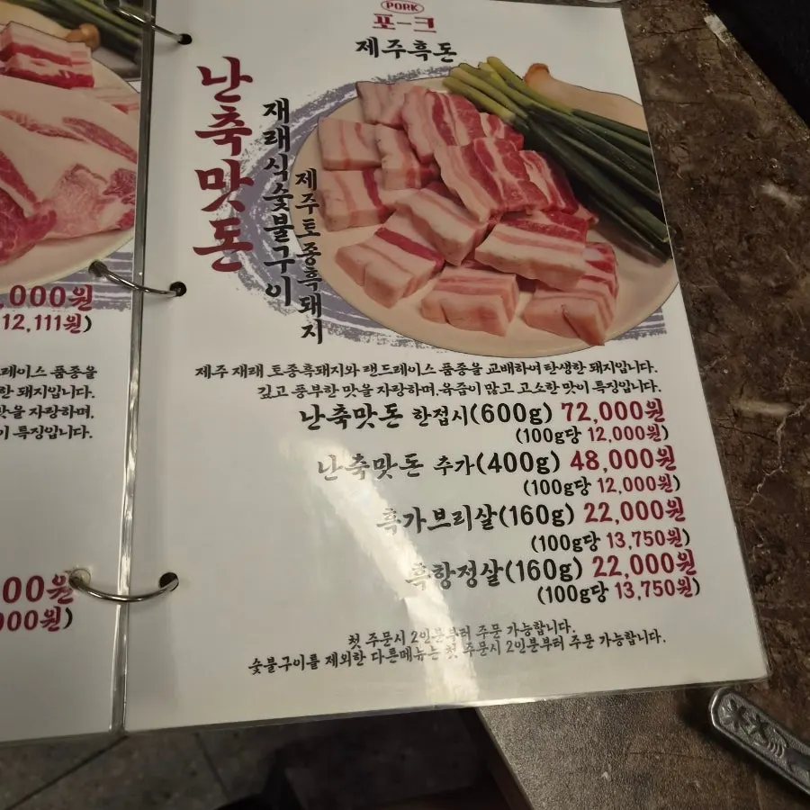 Pork80 meat menu and prices