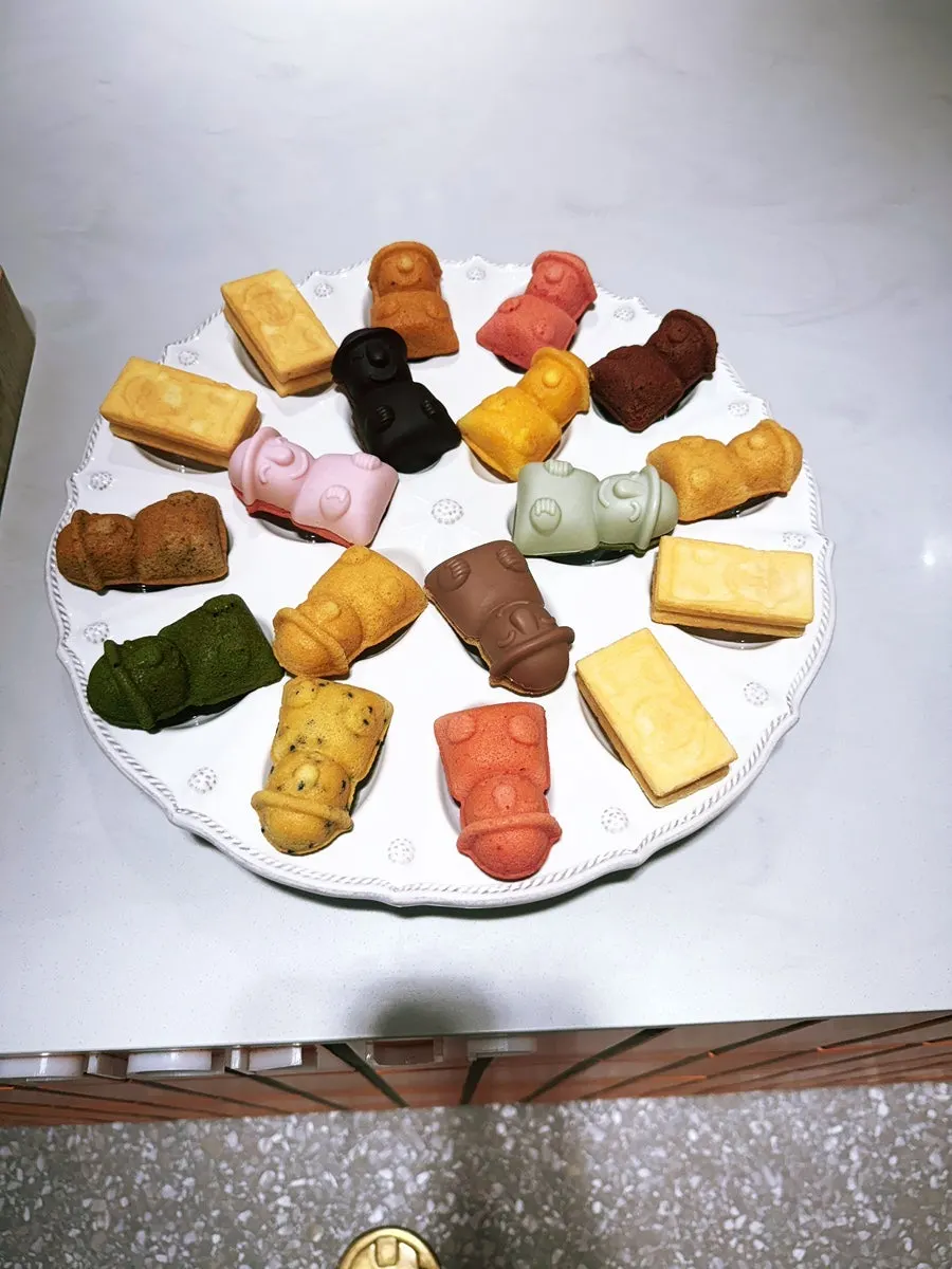 Dol hareubang dessert introduced as a Jeju souvenir