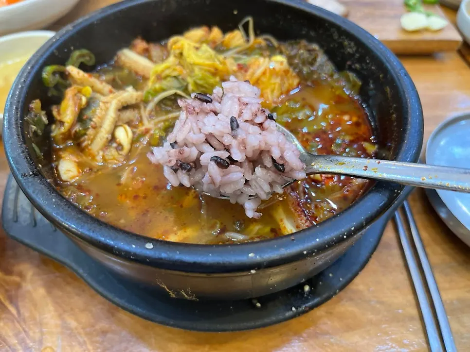 クッパと一緒に食べるシャキシャキのソッパクチ