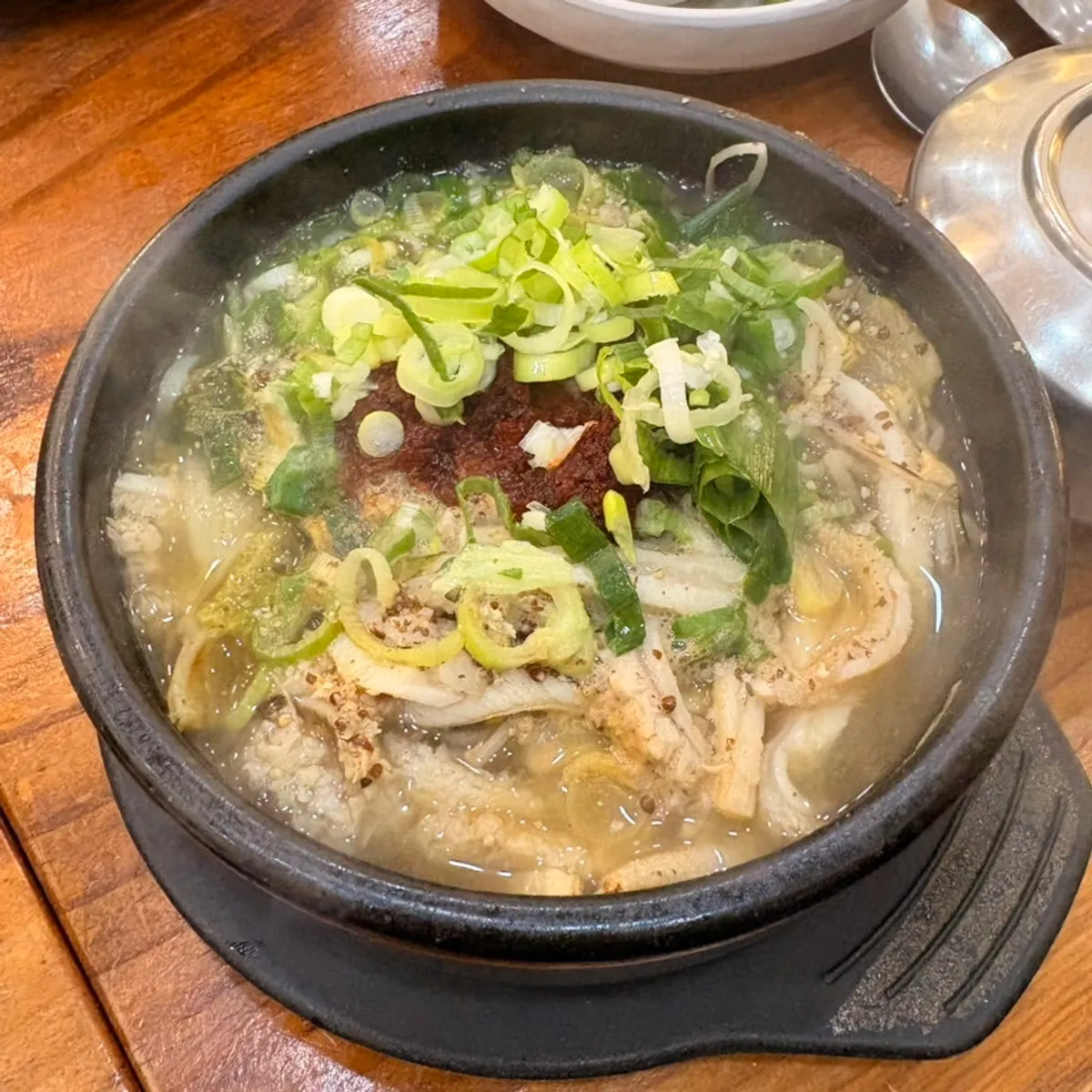 Black rice served as the rice bowl