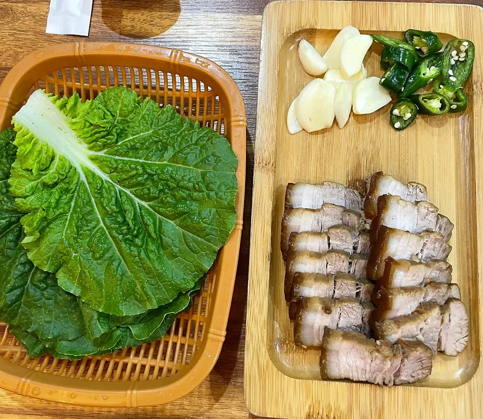 A plate of small dombe pork