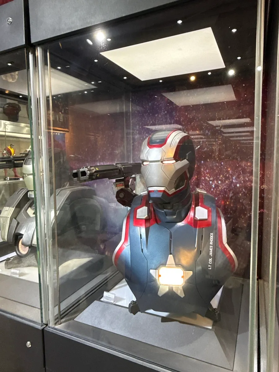 Display of famous movie character figures